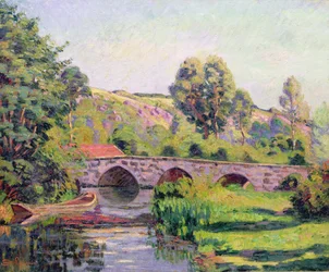 Die Brücke bei Boigneville, ca. 1894